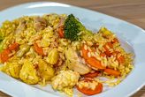 Risotto with chicken and vegetables 600 gr.